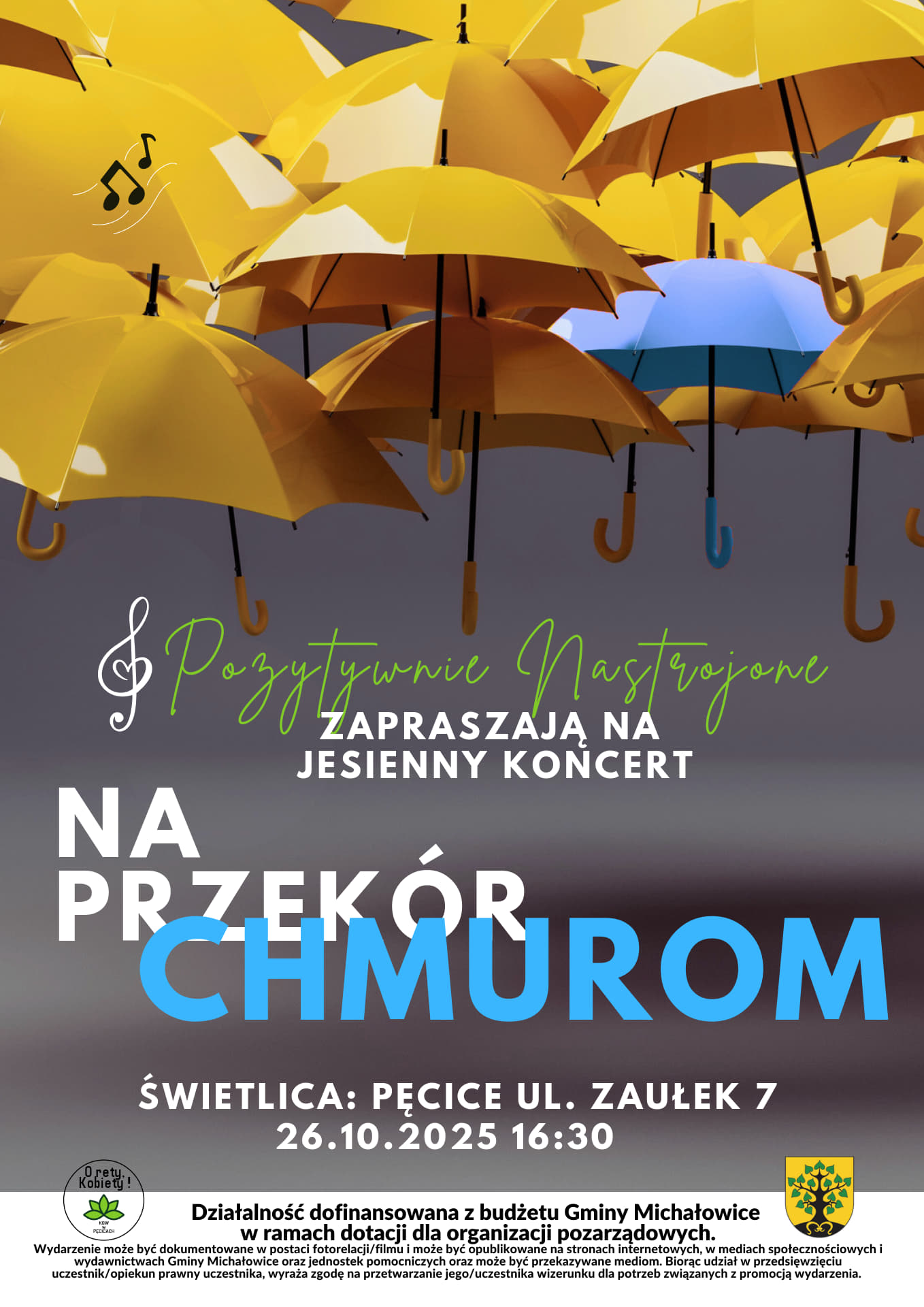 Grafika zawiera treść komunikatu